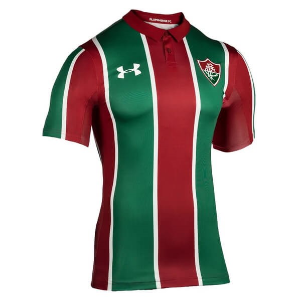 Camiseta Fluminense Replica Primera Ropa 2019/20 Rojo Verde